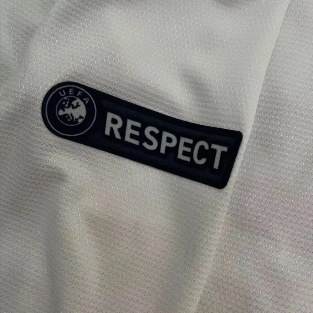 Ronaldo #7 Portugal Longsleeve Soccer Jersey Retro Euro 2012 Away White - Picture 5 of 7